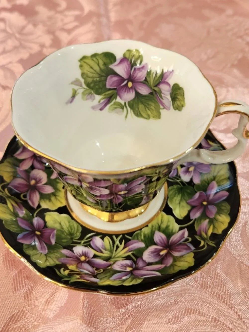 Royal Albert Provincial Flowers Cup & Saucer Made in England